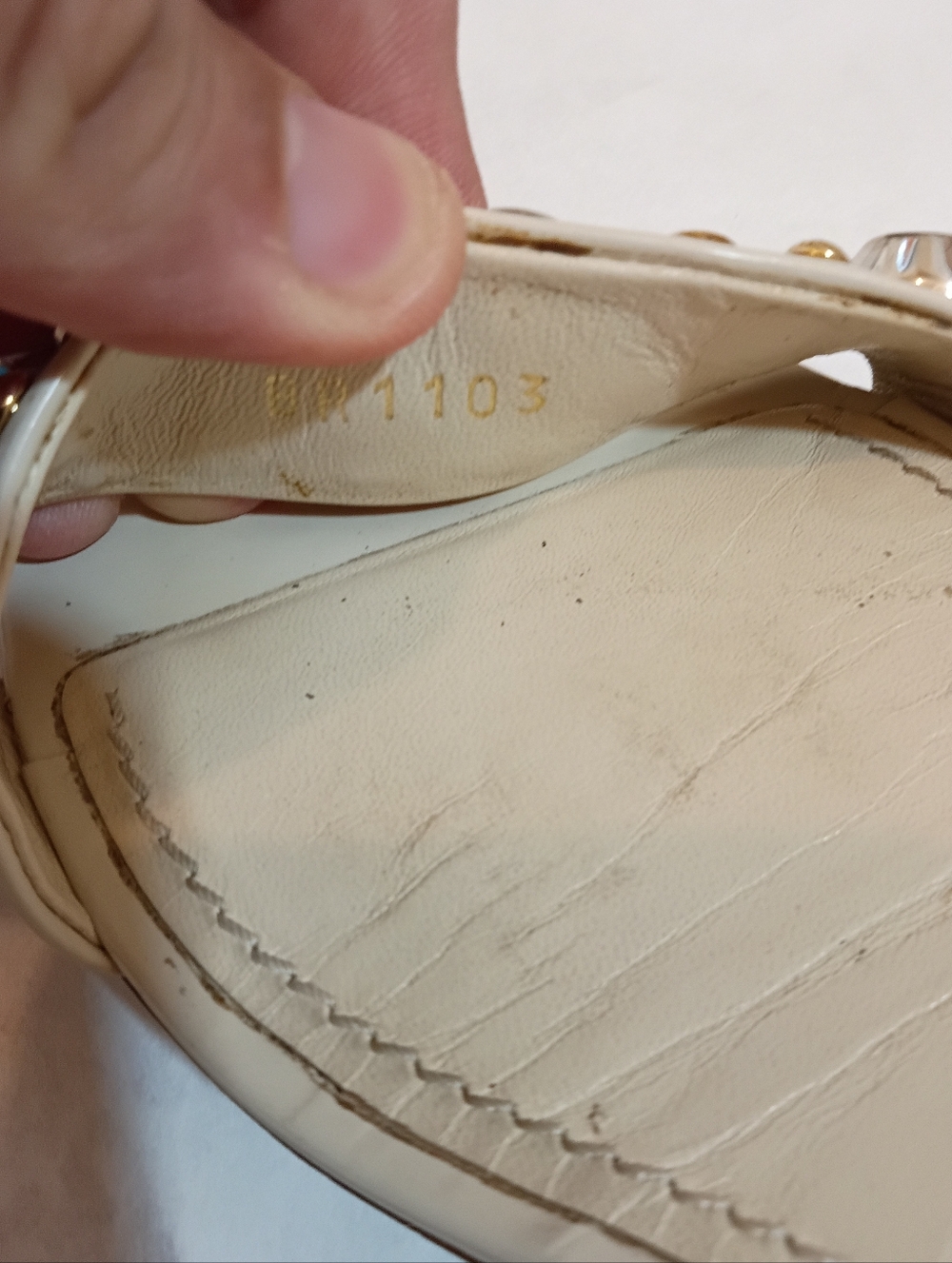 Louis Vuitton studded Luxury Women's sandals Logo Size 40 - Picture 5 of 16